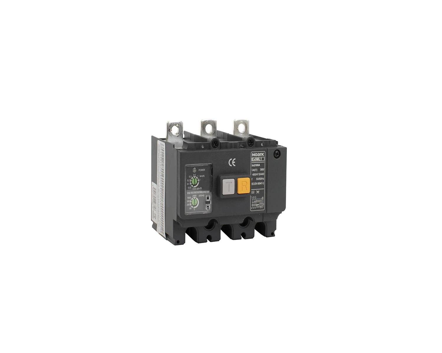 RCCB module for MCCB Ex9ML2 3P RCD1 EU